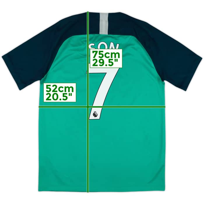 2018-19 Tottenham Third Shirt Son #7 - 10/10 - (M)