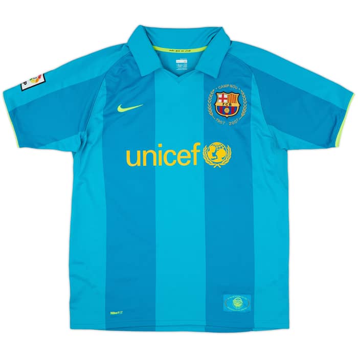 2007-09 Barcelona Away Shirt Henry #14 - 5/10 - (M)