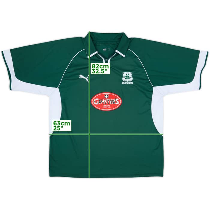 2005-07 Plymouth Home Shirt - 5/10 - (XXL)
