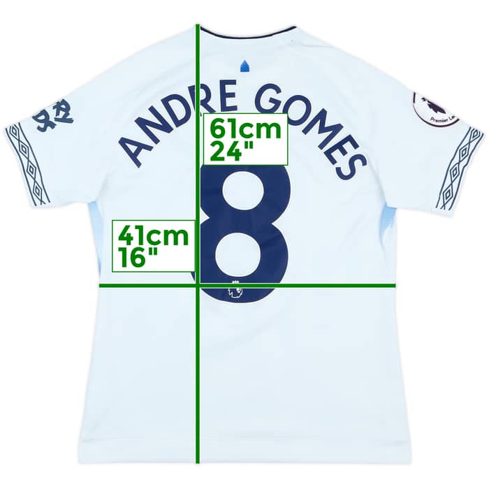 2018-19 Everton Third Shirt Andre Gomes #8 - 8/10 - (XL.Boys)
