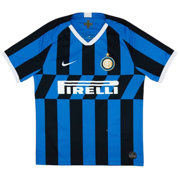 2019-20 Inter Milan Home Shirt Lukaku #9 - 7/10 - (L)
