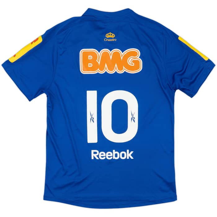 2010 Cruzeiro Home Shirt #10 - 7/10 - (M)