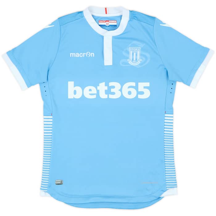 2016-17 Stoke City Away Shirt Shawcross #17 - 9/10 - (Women's S)