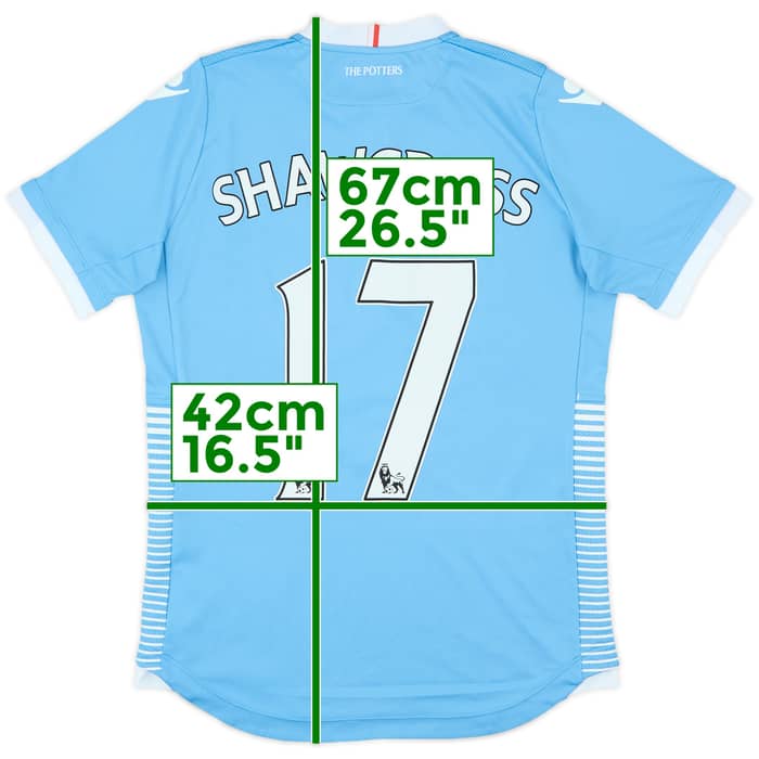 2016-17 Stoke City Away Shirt Shawcross #17 - 9/10 - (Women's S)