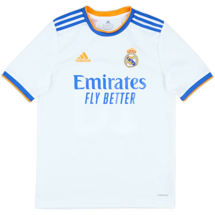 2021-22 Real Madrid Home Shirt Modric #10 - 8/10 - (XL.Boys)