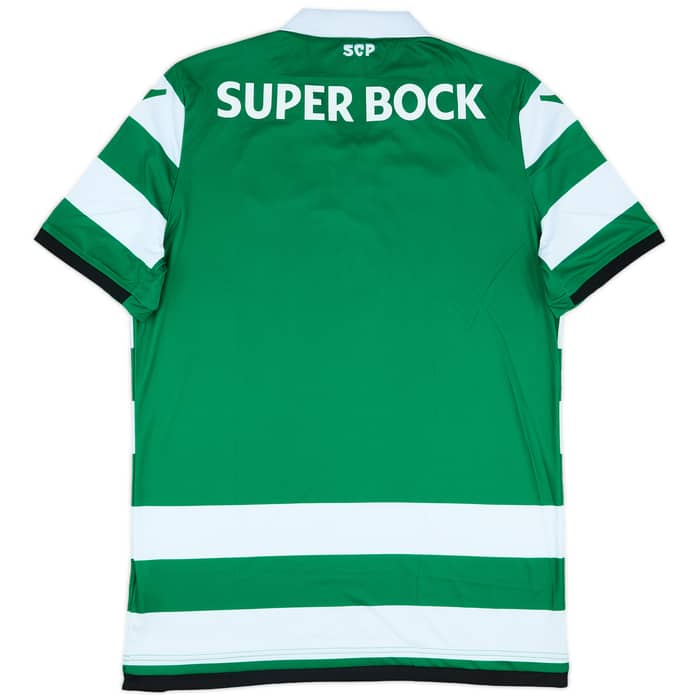 2018-19 Sporting Lisbon Home Shirt - 10/10 - (XXL)