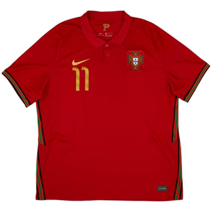 2020-21 Portugal Home Shirt B.Fernandes #11 - 10/10 - (XL)