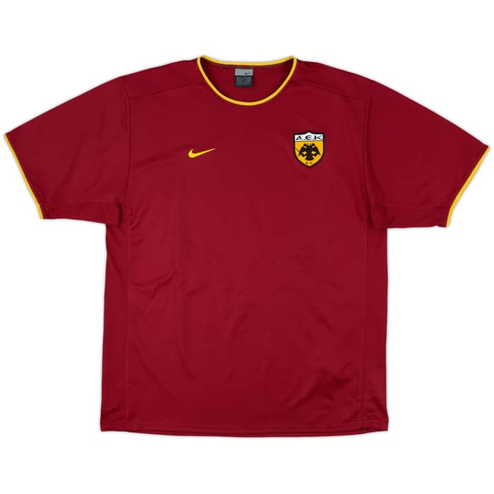 2002-03 AEK Athens Away Shirt - 8/10 - (L)