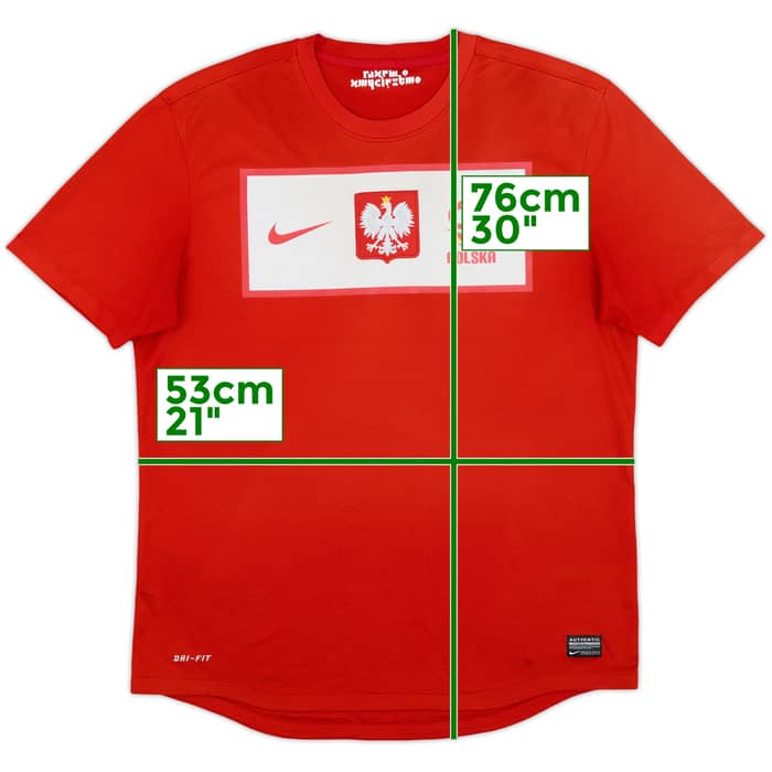 2012-13 Poland Away Shirt - 6/10 - (L)