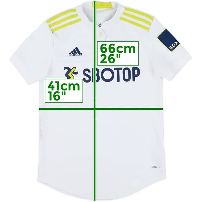2021-22 Leeds United Home Shirt - 7/10 - (Women's XS)