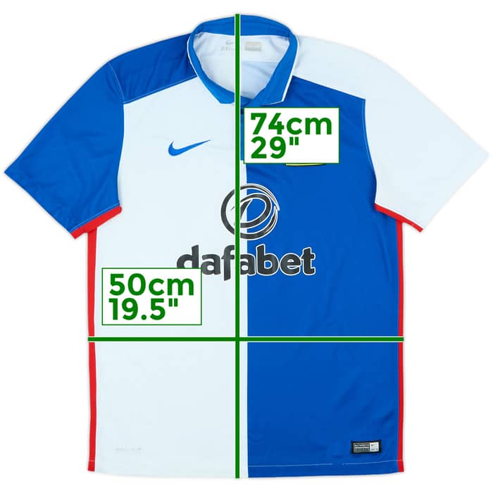 2015-16 Blackburn Home Shirt - 8/10 - (M)
