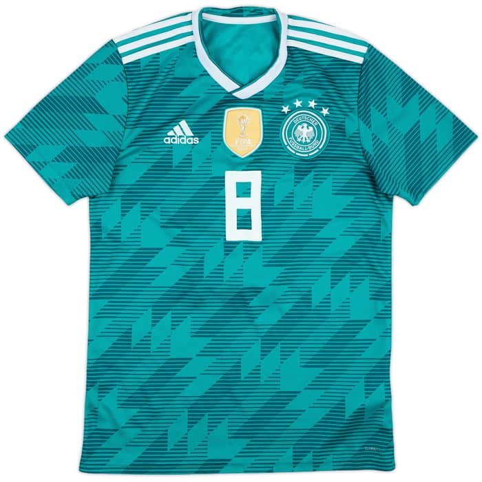 2018-19 Germany Away Shirt Kroos #8 - 6/10 - (S)