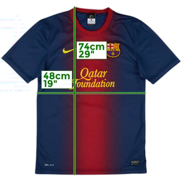 2012-13 Barcelona Basic Home Shirt - 9/10 - (S)