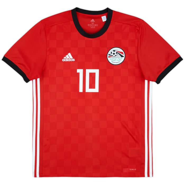 2018-19 Egypt Home Shirt M.Salah #10 - 9/10 - (M)