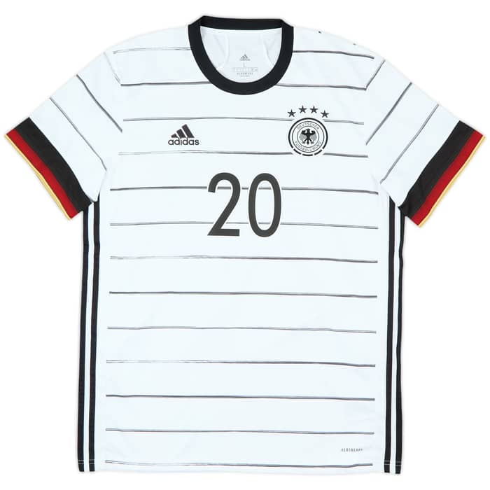 2020-21 Germany Home Shirt Gnabry #20 - 8/10 - (L)