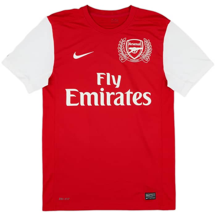 2011-12 Arsenal Home Shirt Arteta #8 - 10/10 - (S)
