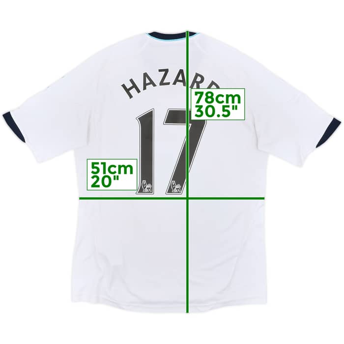 2012-13 Chelsea Away Shirt Hazard #17 - 8/10 - (M)