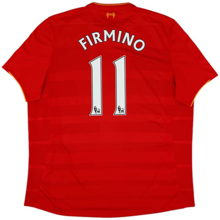 2016-17 Liverpool Home Shirt Firmino #11 - 8/10 - (XXL)