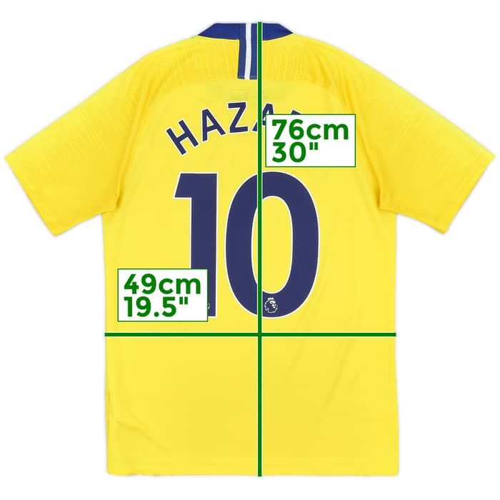 2018-19 Chelsea Away Shirt Hazard #10 - 9/10 - (S)