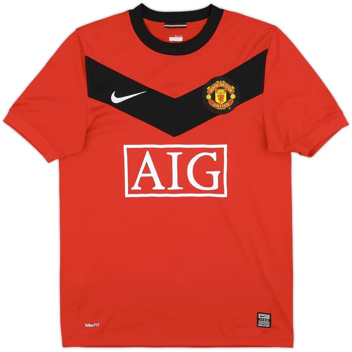 2009-10 Manchester United Home Shirt Rooney #10 - 7/10 - (S)