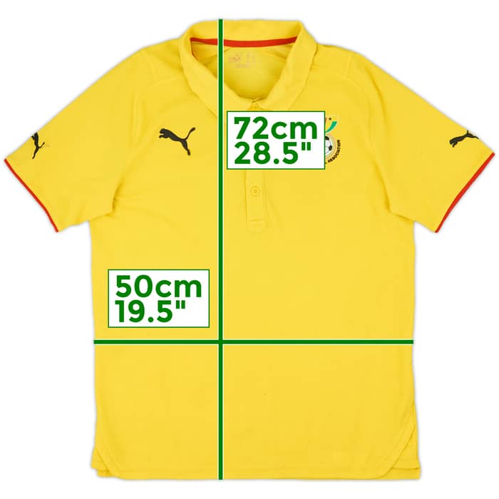 2008-09 Ghana Puma Polo Shirt - 5/10 - (M)
