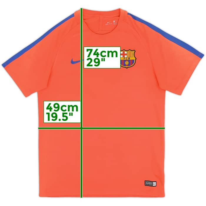 2016-17 Barcelona Nike Training Shirt - 8/10 - (M)