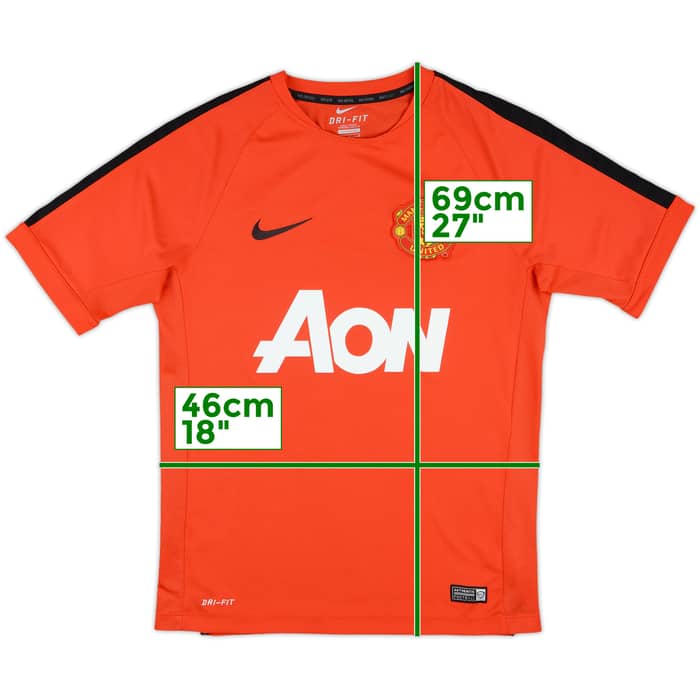 2014-15 Manchester United Nike Training Shirt - 8/10 - (M)