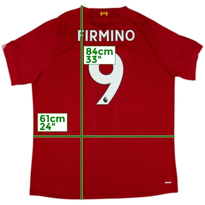 2019-20 Liverpool Home Shirt Firmino #9 - 10/10 - (3XL)