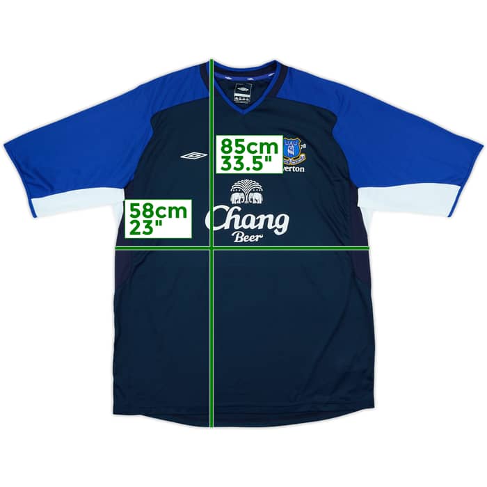 2005-06 Everton Staff Issue Umbro Training Shirt TS - 8/10 - (XXL)