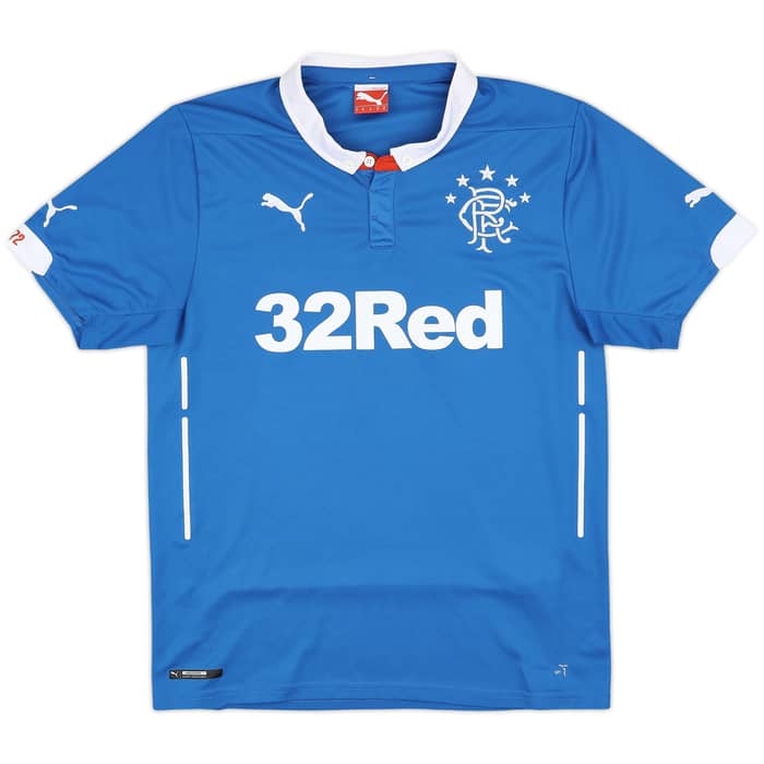 2014-15 Rangers Home Shirt - 8/10 - (M)