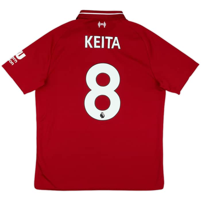 2018-19 Liverpool Home Shirt Keita #8 - 7/10 - (M)
