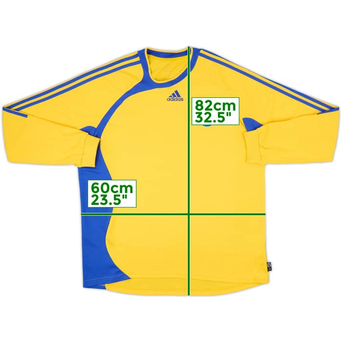 2006-08 Grasshoppers Away L/S Shirt - 7/10 - (XXL)