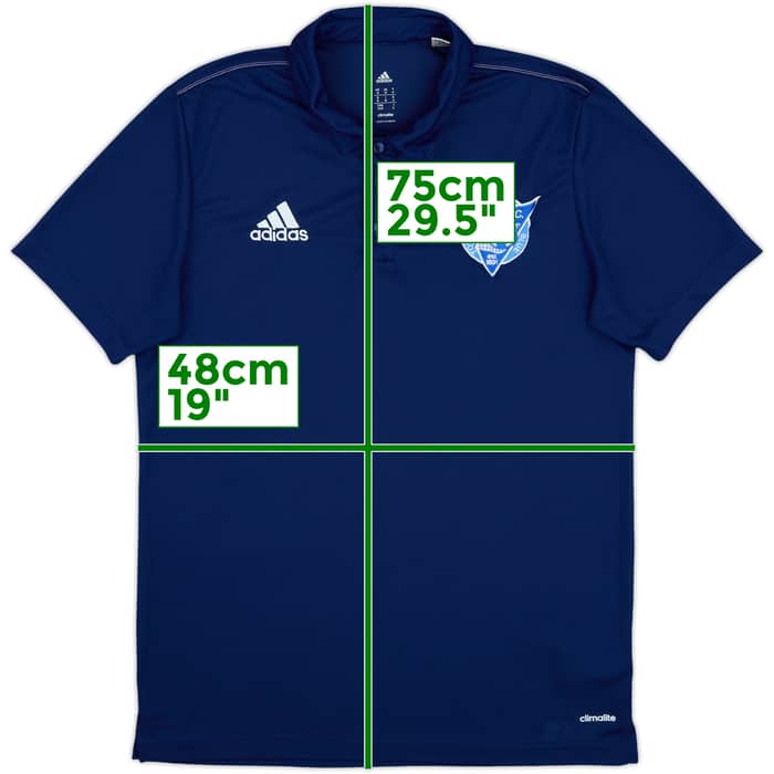 2016-17 Peterhead adidas Polo Shirt - 9/10 - (M)