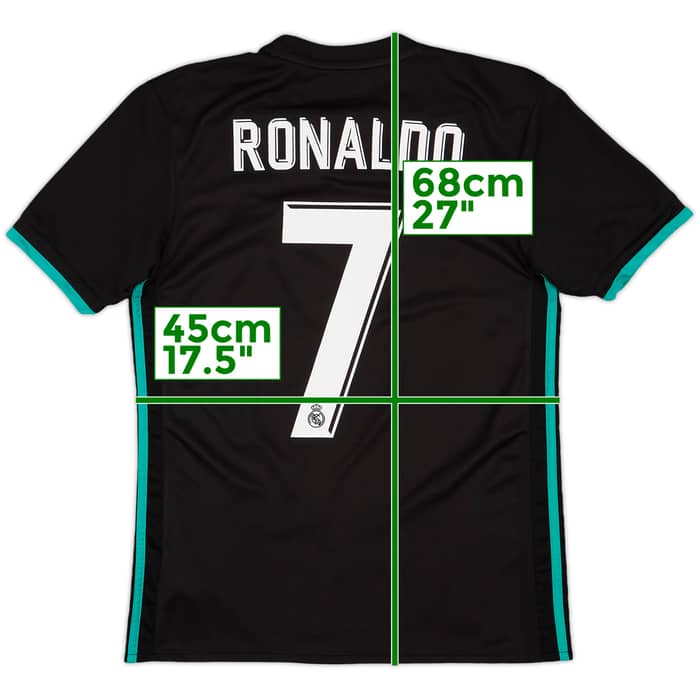 2017-18 Real Madrid Away Shirt Ronaldo #7 - 9/10 - (S)