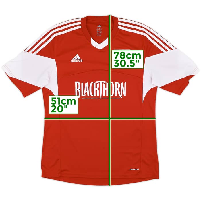 2013-14 Bristol City Home Shirt #10 - 7/10 - (L)