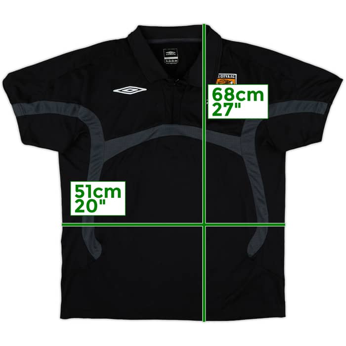 2008-09 Hull City Umbro 1/4 Polo Shirt - 9/10 - (M)