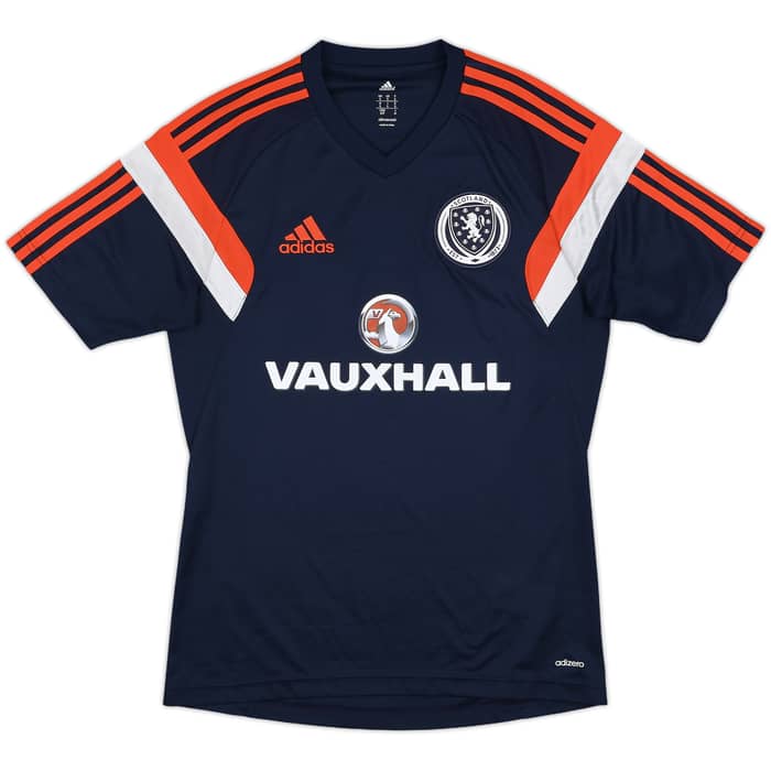 2013-14 Scotland adidas Training Shirt - 10/10 - (S)