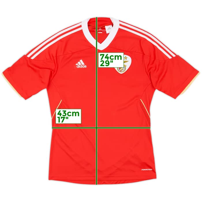2011-12 Benfica Player Issue Home Shirt - 4/10 - (M)