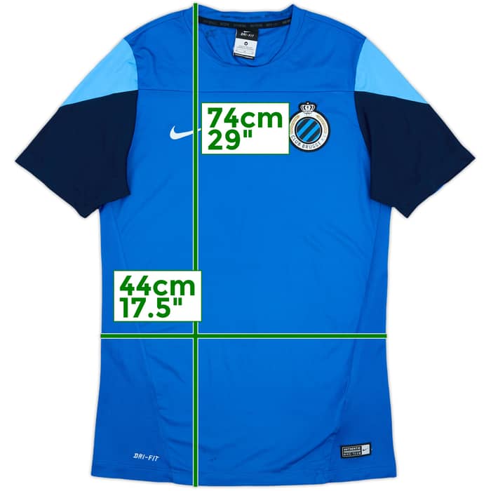 2014-15 Club Brugge Nike Training Shirt - 9/10 - (M)