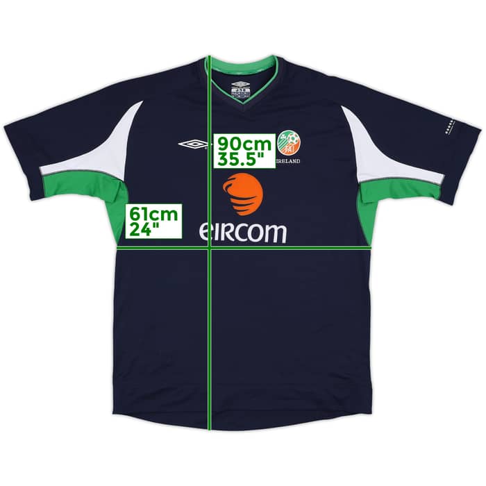 2002-03 Ireland Umbro Training Shirt - 8/10 - (XXL)
