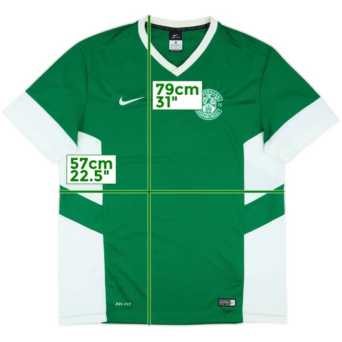 2014-15 Hibernian Nike Training Shirt - 7/10 - (XL)