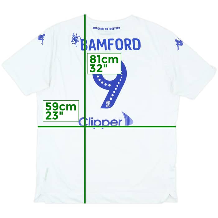 2018-19 Leeds United Home Shirt Bamford #9 - 6/10 - (XXL)