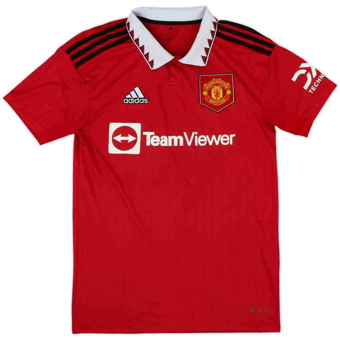 2022-23 Manchester United Home Shirt B.Fernandes #8 - 8/10 - (S)