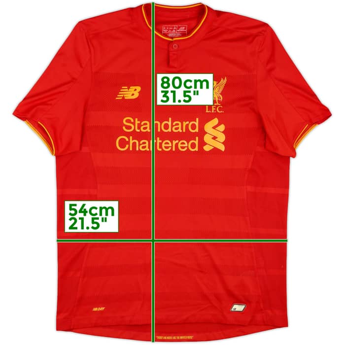 2016-17 Liverpool Home Shirt - 5/10 - (L)