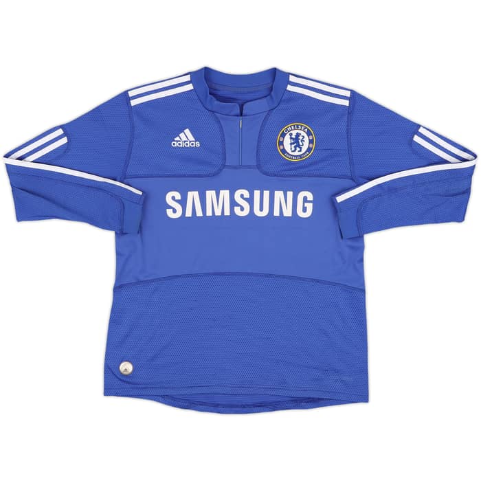 2009-10 Chelsea Home L/S Shirt Lampard #8 - 7/10 - (L.Boys)