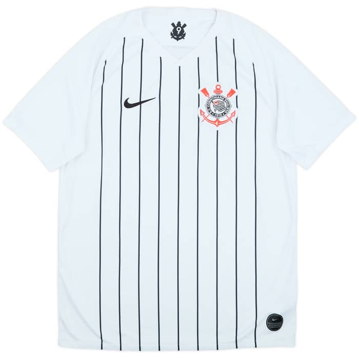 2019 Corinthians Home Shirt - 9/10 - (L)