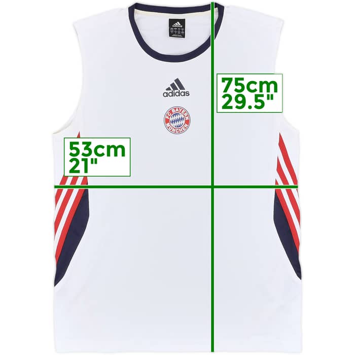 2003-04 Bayern Munich adidas Training Vest - 7/10 - (L/XL)