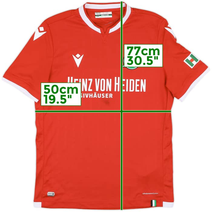 2020-21 Hannover 96 Home Shirt - 7/10 - (L)
