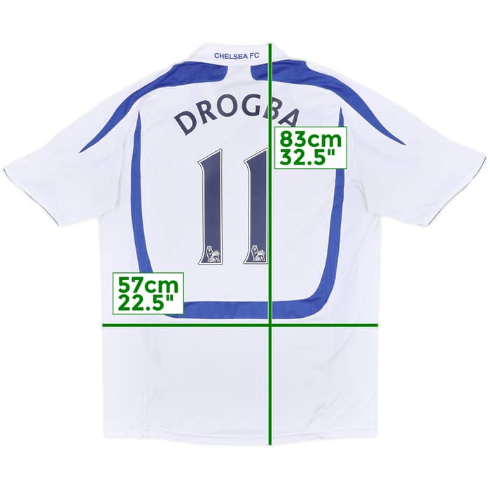 2007-08 Chelsea Third Shirt Drogba #11 - 7/10 - (L)