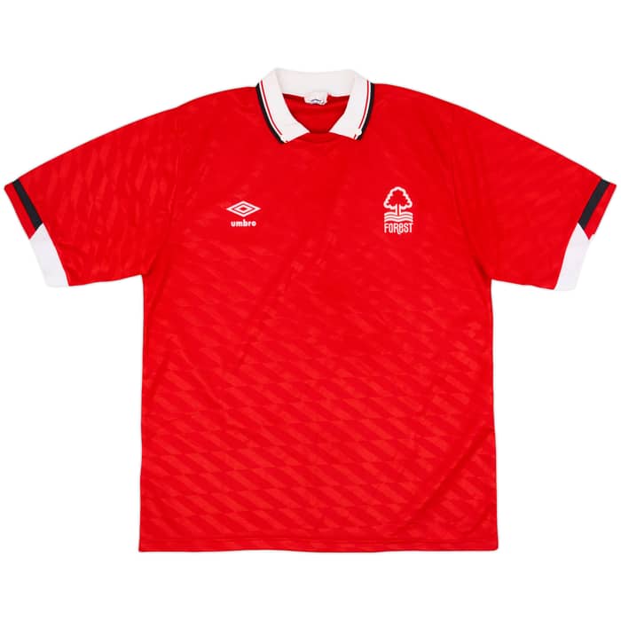 1988-90 Nottingham Forest Home Shirt - 10/10 - (L)